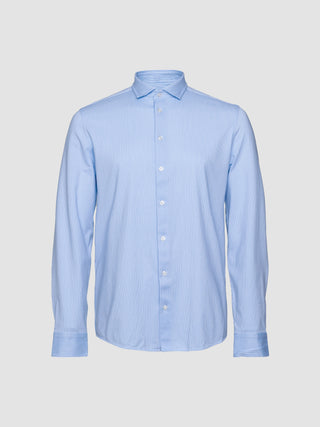 Classic Shirt Light Blue Stripes Regular