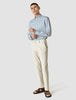 Lightweight Classic Shirt Bold Stripes Light Blue Regular