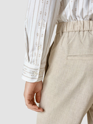 Lightweight Classic Shirt Earth Stripe Regular