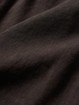 Women's Linen Shorts Relaxed Espresso