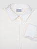 Dams skjorta Oxford Shirt White Orchid Slim – en vit skjorta med långa ärmar, smal passform, krage och vikta manschetter.