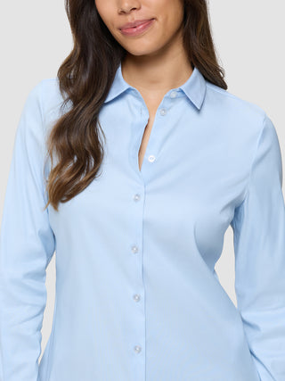 Women's Oxford Shirt Sky Blue Slim