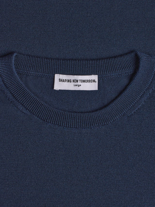 Premium Merino Crewneck Navy