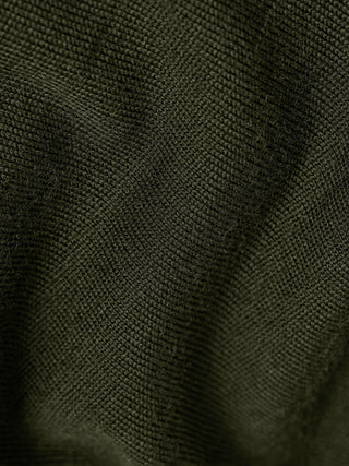 Premium Merino Turtleneck Nightfall Green