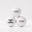 Få 3 golfbollar på köpet