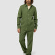 Refined Linen Long Sleeve Shirt Clover Green