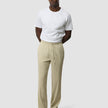 Refined Linen Pants Soft Sand
