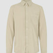 Refined Linen Long Sleeve Shirt Soft Sand