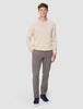 Seamless Premium Merino Knit Crewneck Birchwood