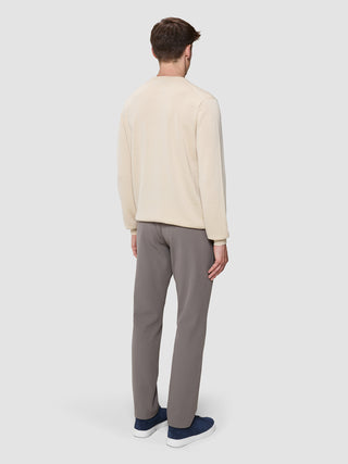 Seamless Premium Merino Knit Crewneck Birchwood