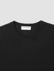 Seamless Premium Merino Knit Crewneck Black