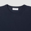 Seamless Premium Merino Knit Crewneck Dark Navy