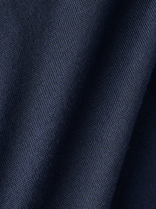 Seamless Premium Merino Knit Turtleneck Dark Navy