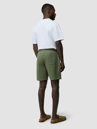 Seersucker Shorts Clover Green