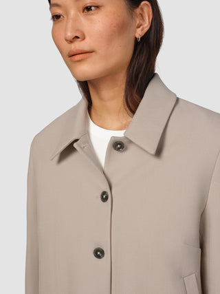 Serene Short Jacket Greige