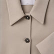 Serene Set Greige Wide Fit Pants & Short Jacket