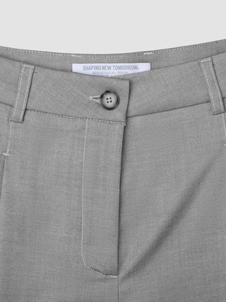 Women's Skye Pants Wide Mellow Beige Herringbone