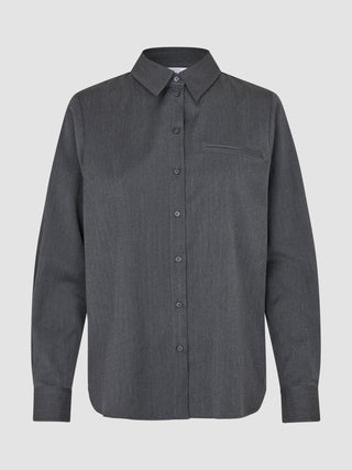 Women's Skye Shirt Charcoal Melange