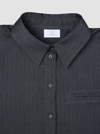 Women's Skye Shirt Charcoal Melange