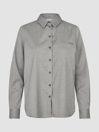 Women's Skye Shirt Mellow Beige Herringbone