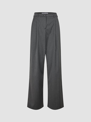 Women's Skye Pants Wide Charcoal Melange