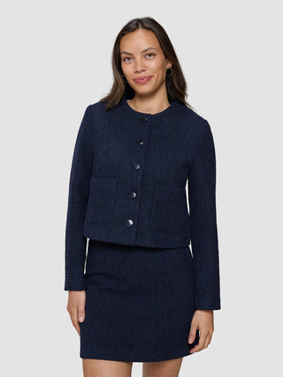 Women's Sorae Short Jacket Midnight Blue