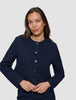 Sorae Set Midnight Blue Short Jacket & Short Skirt