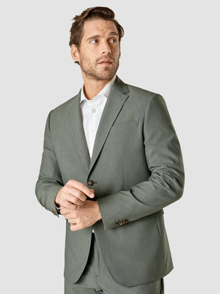 Essential Suit Green Melange