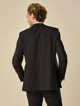Essential Blazer Slim Black Check