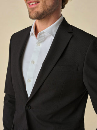 Essential Blazer Slim Black Check