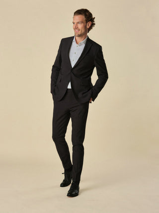 Essential Blazer Slim Black Check