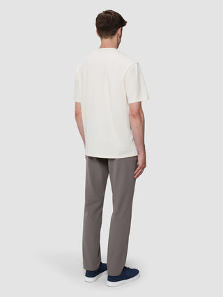 Supima T-shirt Box Fit Off White