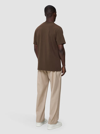 Supima T-shirt Saddle Brown