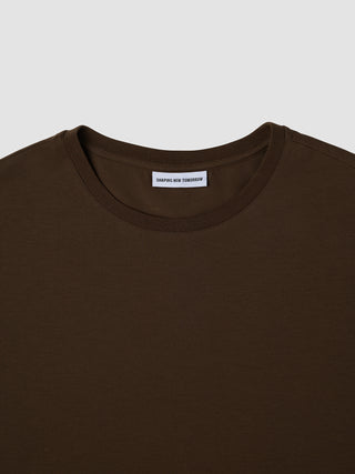 Supima T-shirt Saddle Brown