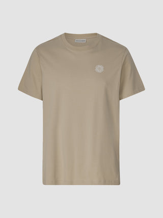 Supima T-shirt Box Fit Globe Sahara