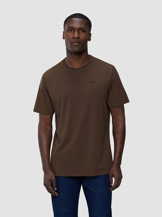 Supima Legacy T-shirt Saddle Brown