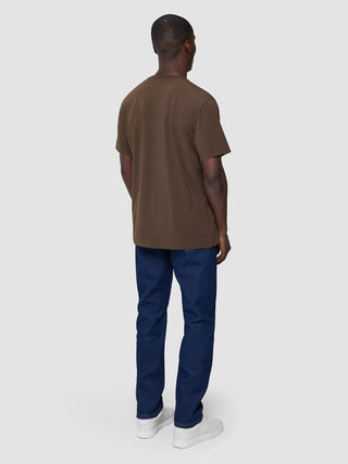 Supima Legacy T-shirt Saddle Brown