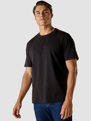 Supima T-shirt Box Fit Black