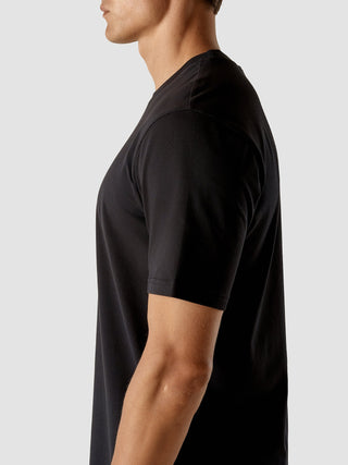 Supima T-shirt Box Fit Black
