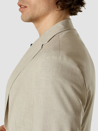 Tech Linen Blazer Sandshell