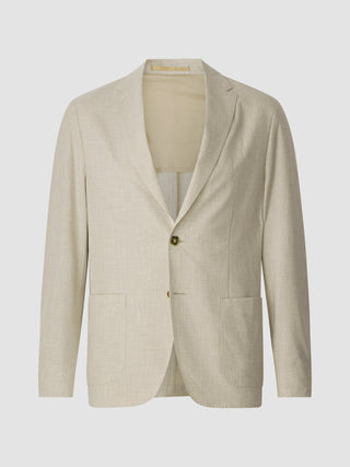 Tech Linen Blazer Sandshell