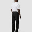 Tech Linen Elastic Pants Black