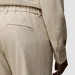Tech Linen Elastic Pants Sandshell