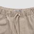 Tech Linen Elastic Shorts Sandshell
