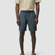 Tech Linen Elastic Shorts Navy