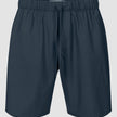 Tech Linen Elastic Shorts Navy