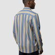 Tech Linen Casual Shirt Coastal Stripes