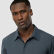 Tech Linen Casual Shirt Navy
