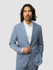 Tech Wool Blazer Light Blue Regular