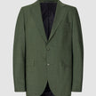 Tech Wool Blazer Green Night Regular